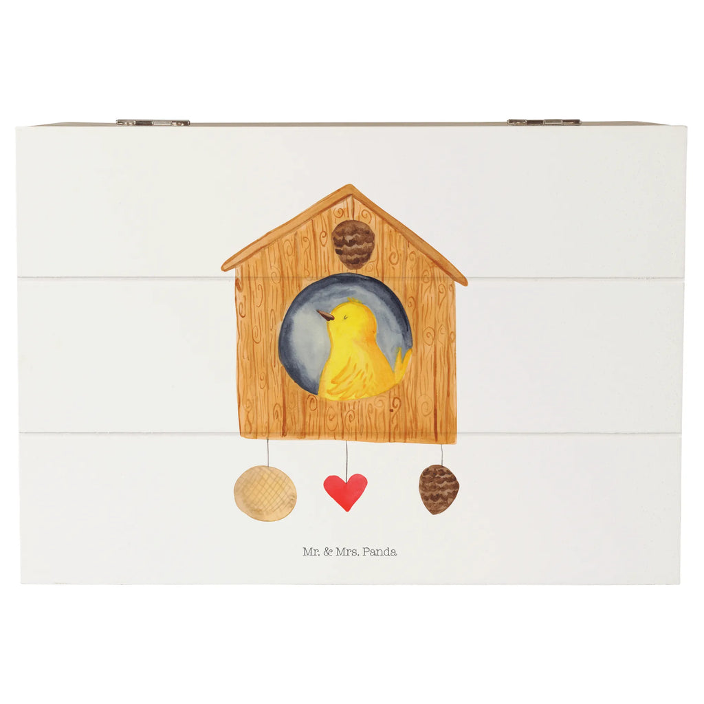 Holzkiste Vogelhaus Home Dekokiste, Schatulle, Erinnerungskiste, Aufbewahrungsbox, Schatzkiste, Holzkiste, Erinnerungsbox, Geschenkdose, Geschenkbox, XXL, Truhe, Kiste, Tiermotive, Gute Laune, lustige Sprüche, Tiere, Umzug, Geschenk, Vogelhaus, Einzugsgeschenk, Haus, Hausbau, Einzug, Home sweet Home, Vogel