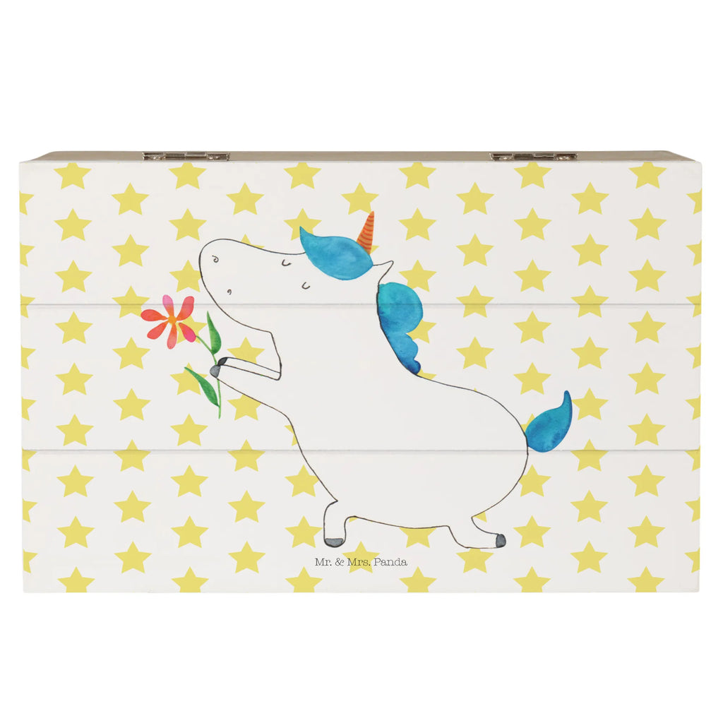 Skrzynia drewniana jednorożec kwiat Jednorożec, jednorożce, dekoracje jednorożca, jednorożec