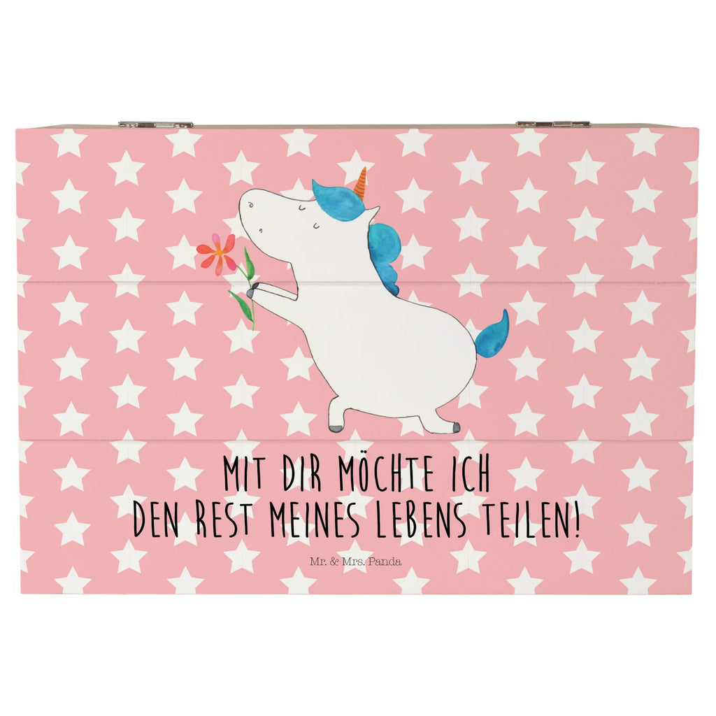 Skrzynia drewniana jednorożec kwiat Jednorożec, jednorożce, dekoracje jednorożca, jednorożec