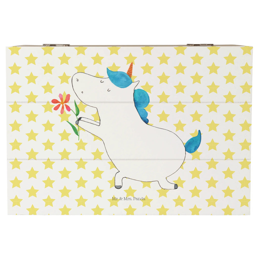 Skrzynia drewniana jednorożec kwiat Jednorożec, jednorożce, dekoracje jednorożca, jednorożec