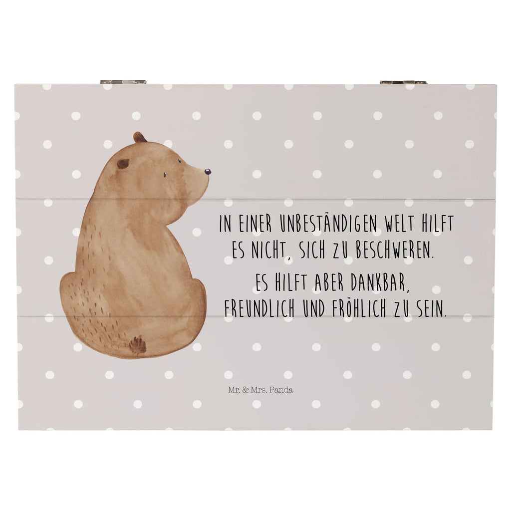 Holzkiste Bär Schulterblick Aufbewahrungsbox Holz, aufbewahrungsboxen, Schatulle, Holzkiste, Holzboxen, Holzbox, Holzbox mit Deckel, holzschatulle, holzkästchen, Holzkiste mit Deckel, aufbewahrungstruhe, kiste holz, truhe holz, aufbewahrungskiste mit deckel, Aufbewahrungskiste, Aufbewahrungsbox aus Holz, holzschachtel, Box aus Holz, aufbewahrungskisten, holztruhen, box holz, Aufbewahrungsbox, Holzkisten, Holztruhe, Holz Aufbewahrungsbox, Teddybär, Bär, Teddy, Bären, Weltansicht, Weisheit, Bärenliebe, Motivation, Selbstachtung