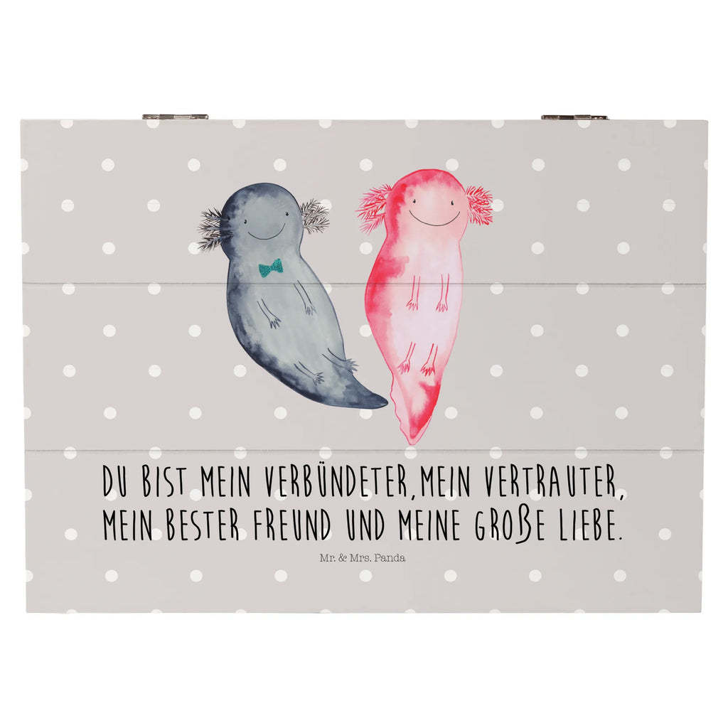 Wooden chest axolotl Girlfriend storage box, memory box, treasure chest, XXL, box, decorative box, chest, casket, Wooden box, Axolotl, Axelotl, marine animals, Mexican walking fish, salamander, friend, fiancé, axolot, valentine's day, anniversary, love, amphibian, tail, proof of love, husband, great love, axolotl