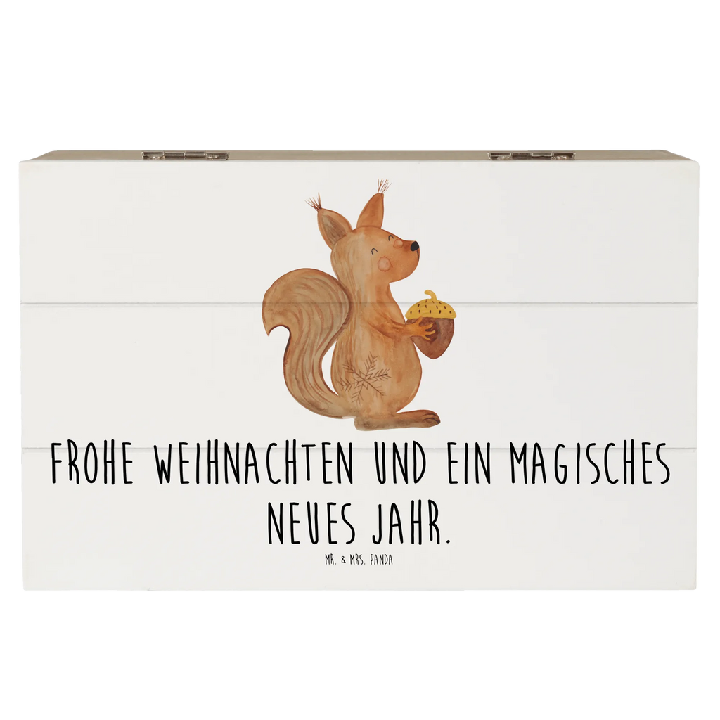 Skrzynia drewniana wiewiórka Czas Bożego Narodzenia Zima, Boże Narodzenie, dekoracje świąteczne, Mikołaj, Adwent, Wigilia, zimowy motyw