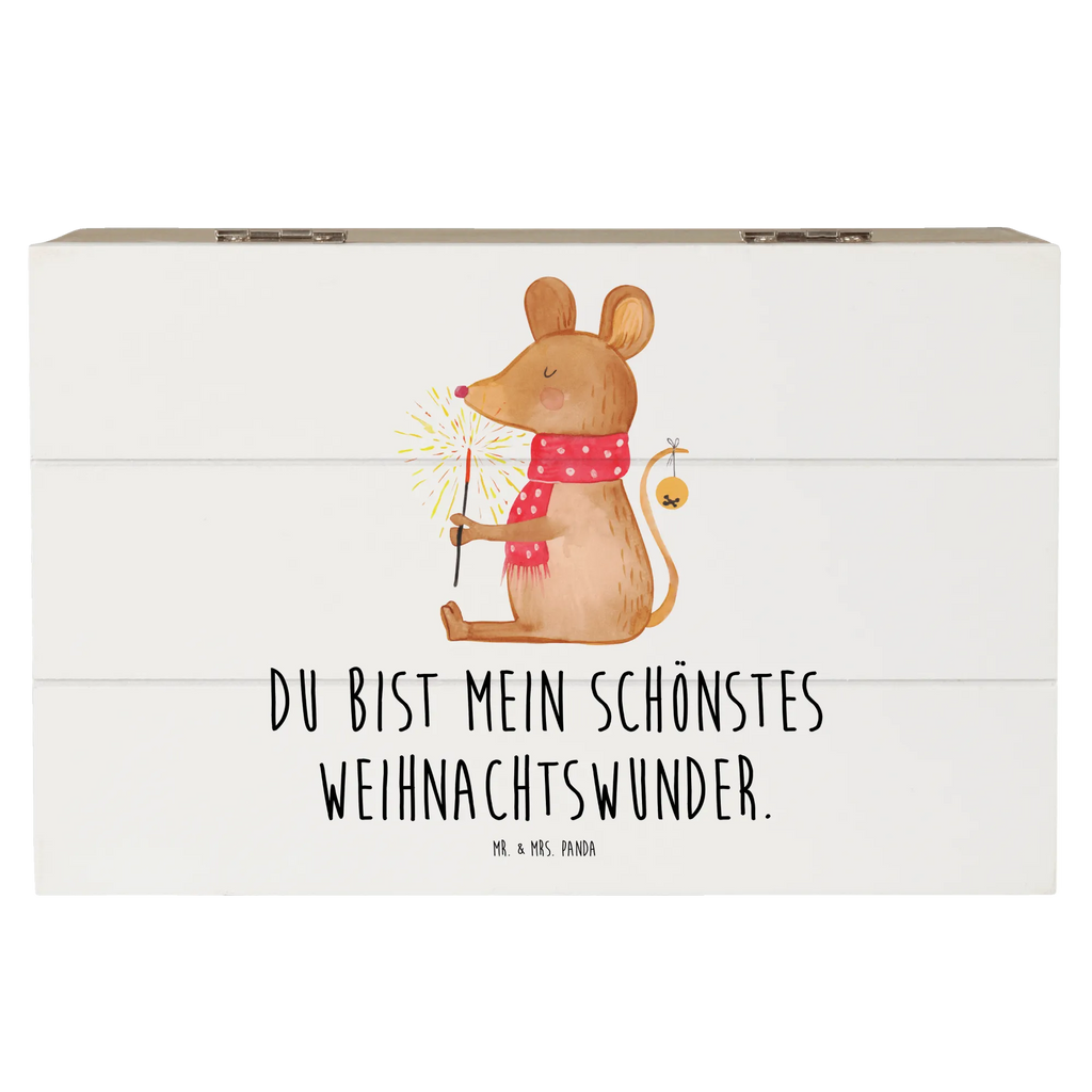 Holzkiste Maus Weihnachten Erinnerungskiste, Aufbewahrungsbox, Geschenkdose, Dekokiste, Schatulle, Holzkiste, Schatzkiste, Truhe, Kiste, Erinnerungsbox, Geschenkbox, XXL, Winter, Weihnachten, Weihnachtsdeko, Nikolaus, Advent, Heiligabend, Wintermotiv, Weihnachtsgruß, Maus, Frohe Weihnachten, Weihnachtswunder, Mäuschen, Weihnachtsmotiv