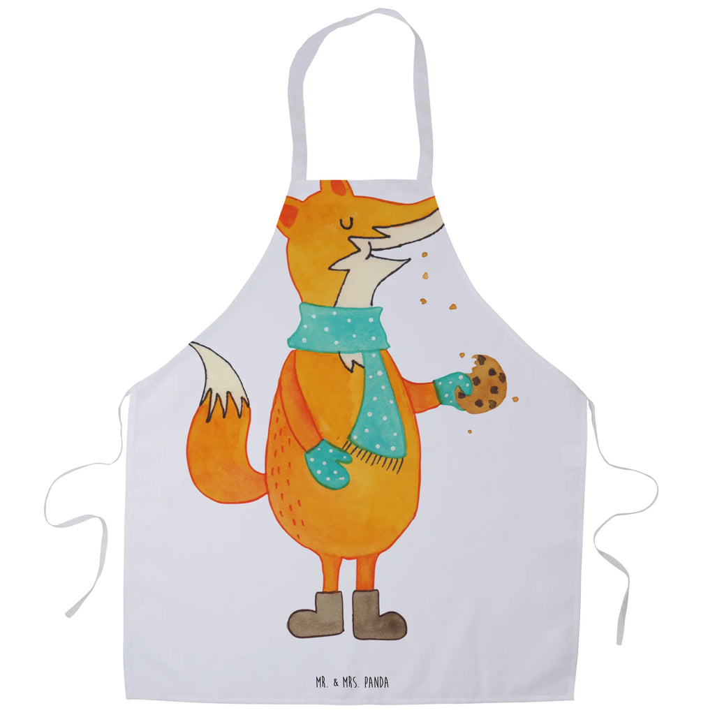Apron Fox biscuit baking apron, cooking apron, kitchen apron, Cooking, baking, grill apron, apron, fox, foxes, forest wildlife, clever as a fox, animal lover, christmas present, cookies, kitchen decoration, love, christmas time, winter, baking saying