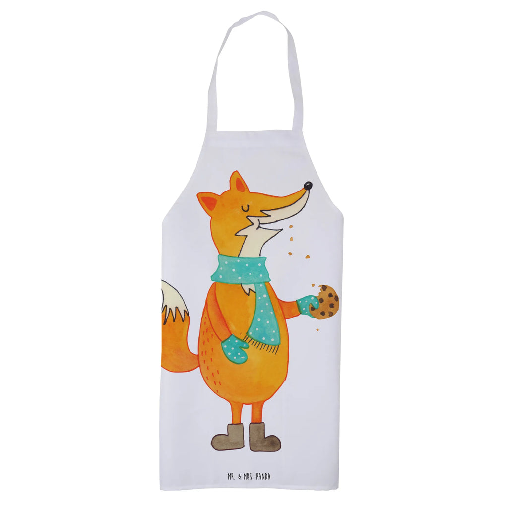 Apron Fox biscuit baking apron, cooking apron, kitchen apron, Cooking, baking, grill apron, apron, fox, foxes, forest wildlife, clever as a fox, animal lover, christmas present, cookies, kitchen decoration, love, christmas time, winter, baking saying