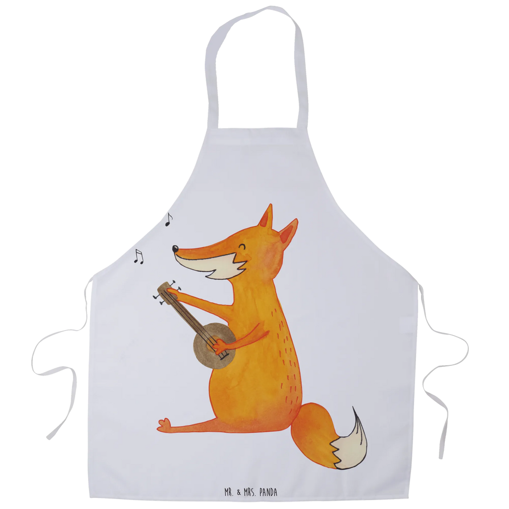 Apron Fox guitar apron, Cooking, grill apron, baking, baking apron, kitchen apron, cooking apron, fox, foxes, forest wildlife, clever as a fox, animal lover, music saying, musician, Fox, gift musician, singer, guitar