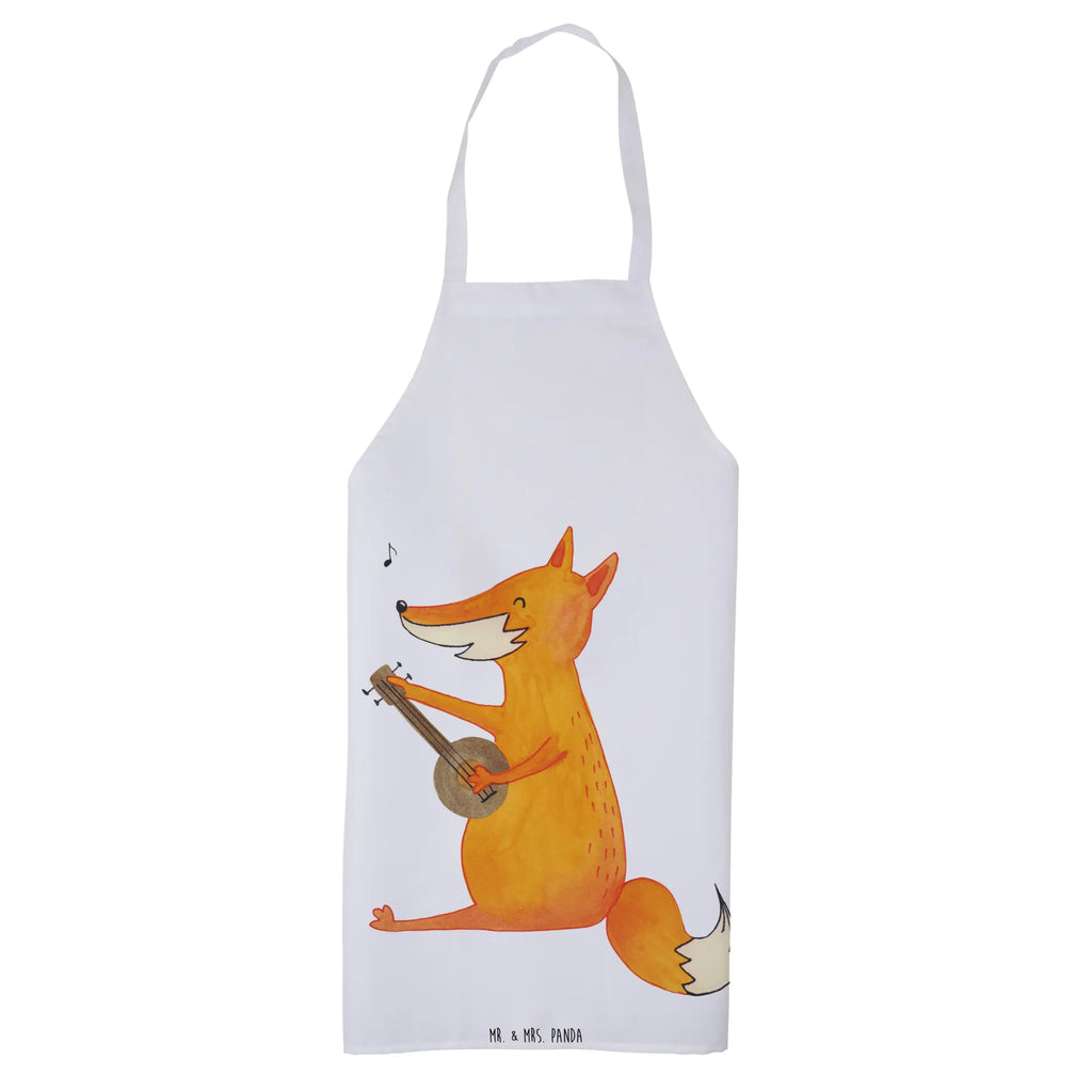 Apron Fox guitar apron, Cooking, grill apron, baking, baking apron, kitchen apron, cooking apron, fox, foxes, forest wildlife, clever as a fox, animal lover, music saying, musician, Fox, gift musician, singer, guitar