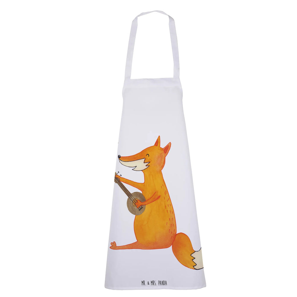 Apron Fox guitar apron, Cooking, grill apron, baking, baking apron, kitchen apron, cooking apron, fox, foxes, forest wildlife, clever as a fox, animal lover, music saying, musician, Fox, gift musician, singer, guitar
