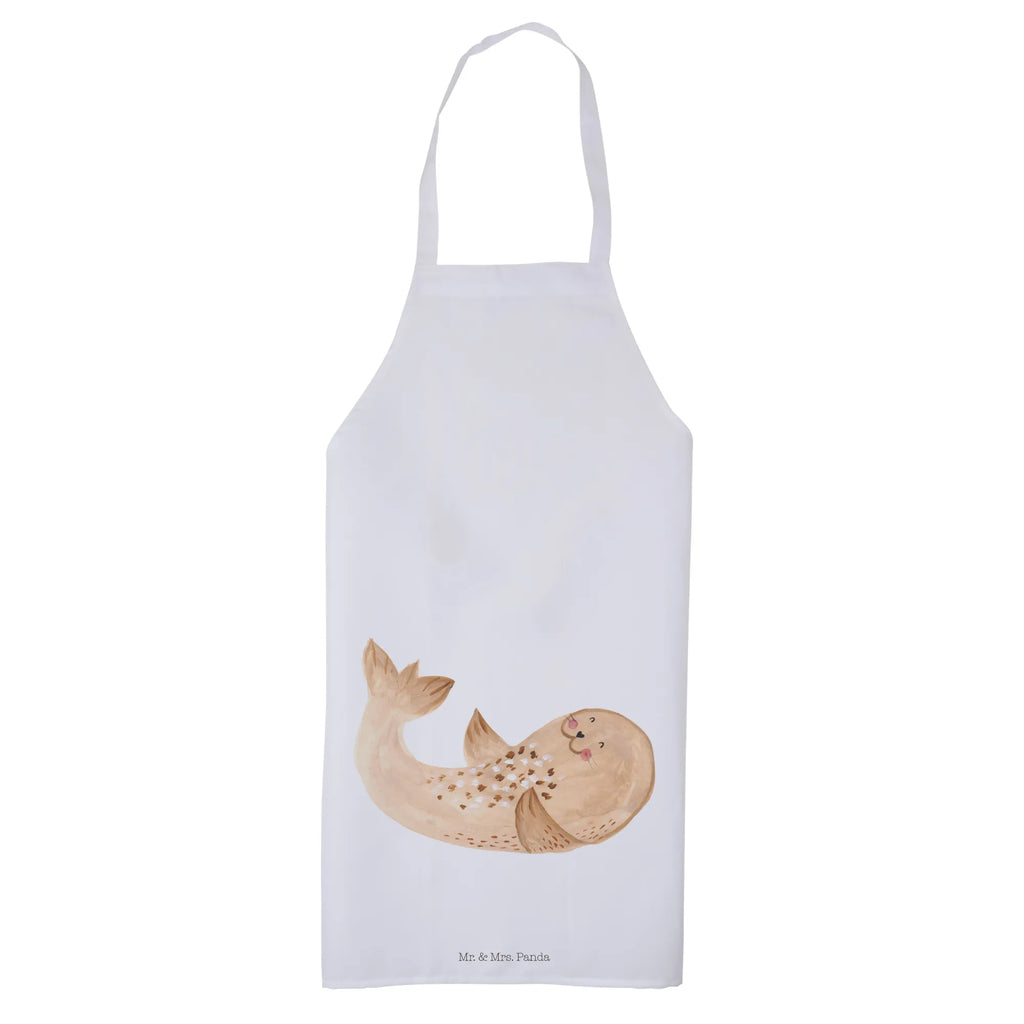 Apron seal Lay apron, baking, Cooking, baking apron, kitchen apron, cooking apron, grill apron, small animals, cute, funny, cute animal motives, hand drawn, small world, funny sayings, good mood, happy, gifts, gift ideas, special gifts, animal lover, card, Baltic Sea, North Sea, sea animal, beach, Seal, laughter, seals, seal, joy