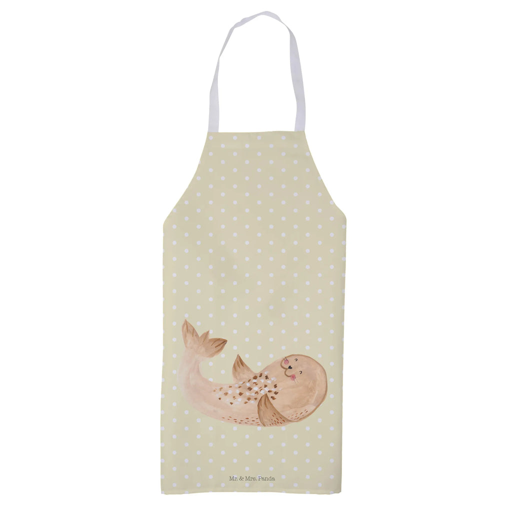 Apron seal Lay apron, baking, Cooking, baking apron, kitchen apron, cooking apron, grill apron, small animals, cute, funny, cute animal motives, hand drawn, small world, funny sayings, good mood, happy, gifts, gift ideas, special gifts, animal lover, card, Baltic Sea, North Sea, sea animal, beach, Seal, laughter, seals, seal, joy