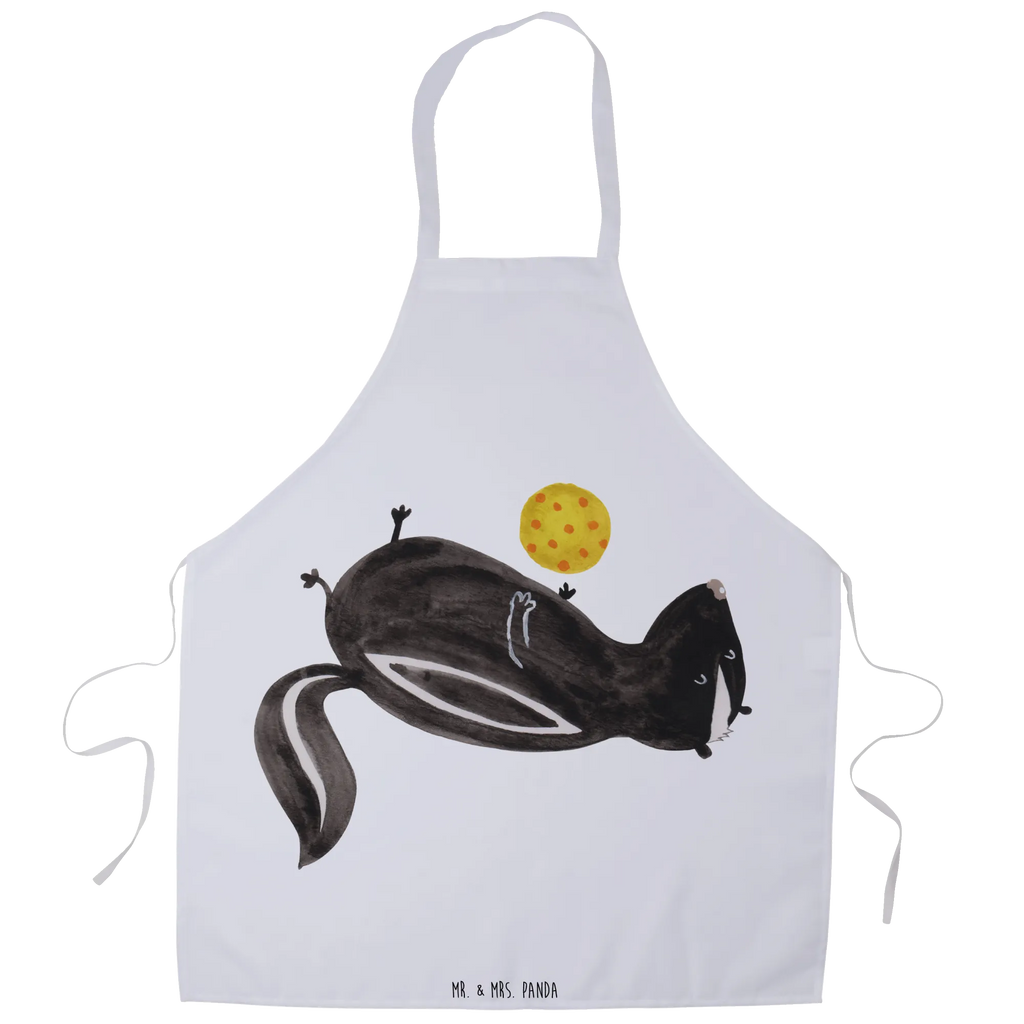 Apron skunk ball grill apron, Cooking, kitchen apron, cooking apron, baking, apron, baking apron, Skunk, stinker, playful, skunk, wisdom, wild animal, predator, stinky