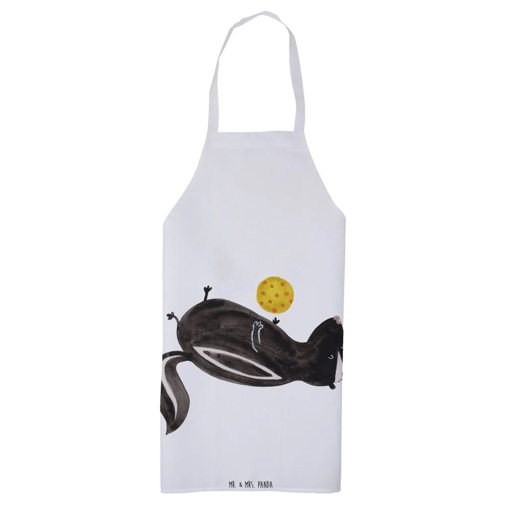 Apron skunk ball grill apron, Cooking, kitchen apron, cooking apron, baking, apron, baking apron, Skunk, stinker, playful, skunk, wisdom, wild animal, predator, stinky