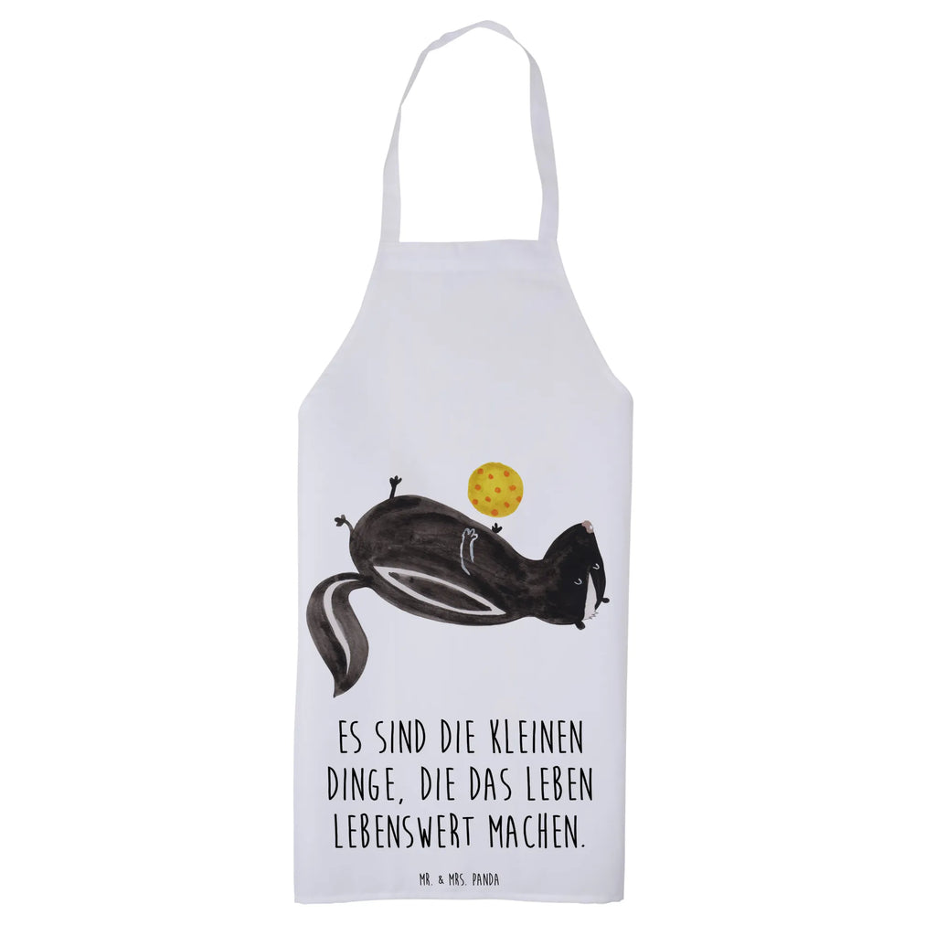 Apron skunk ball grill apron, Cooking, kitchen apron, cooking apron, baking, apron, baking apron, Skunk, stinker, playful, skunk, wisdom, wild animal, predator, stinky