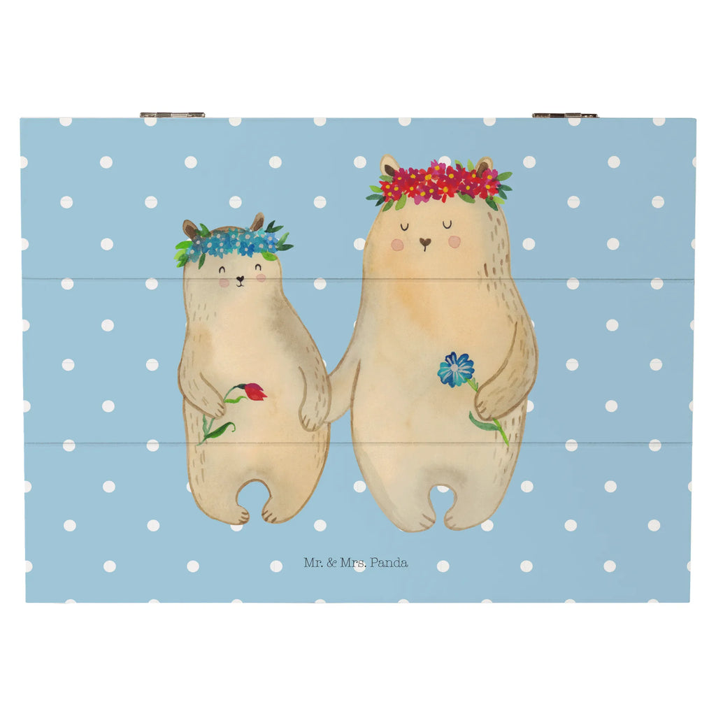 Holzkiste Bären mit Blumenkranz aufbewahrungskiste mit deckel, Schatulle, truhe holz, holzschatulle, Holztruhe, Holzboxen, aufbewahrungsboxen, holzkästchen, aufbewahrungstruhe, Aufbewahrungsbox aus Holz, holzschachtel, Holzkisten, Holzbox, Holzbox mit Deckel, holztruhen, Aufbewahrungskiste, Aufbewahrungsbox Holz, Box aus Holz, Holzkiste mit Deckel, aufbewahrungskisten, Aufbewahrungsbox, Holzkiste, Holz Aufbewahrungsbox, box holz, kiste holz, Bruder, Schwester, Familie, Opa, Oma, Papa, Mama, Vatertag, Muttertag, Weltbeste Mama, Bären, Lieblingsmensch, Kinder, Bär, Tochter, Mami, Lieblingsmama, Family, Töchter, Geschenk Mama. Muttertag, Mutti, Mutter, Kind, Vorbild, Beste Mutter