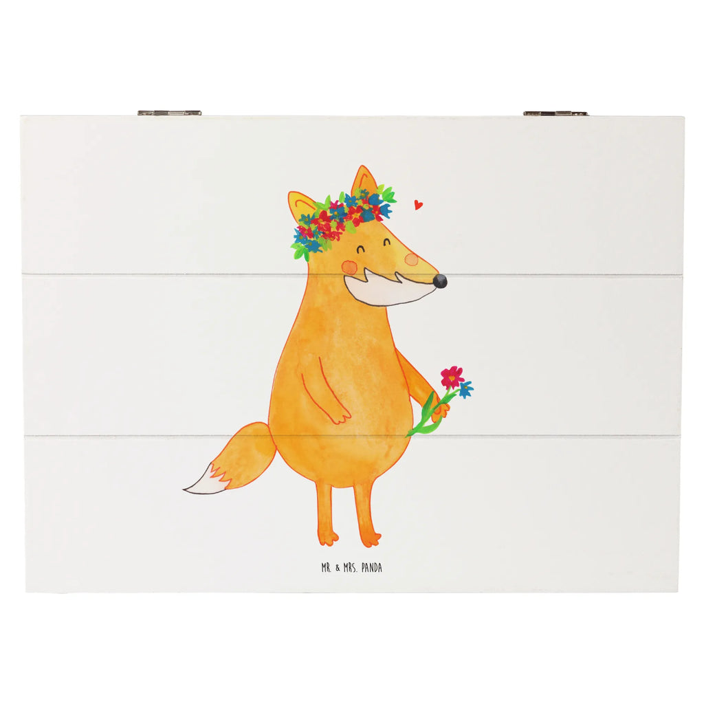 Holzkiste Fuchs Blumen Truhe, Schatulle, Geschenkdose, Kiste, Erinnerungsbox, Erinnerungskiste, Schatzkiste, XXL, Aufbewahrungsbox, Geschenkbox, Holzkiste, Dekokiste, Fuchs, Blumenmädchen, Freundinnen, Liebesbeweis, mich, Freundin, Blumen, Fox, ich, Liebe, Freude, Fuchsmädchen, Blume, Selbstliebe, Füchse, Motivation