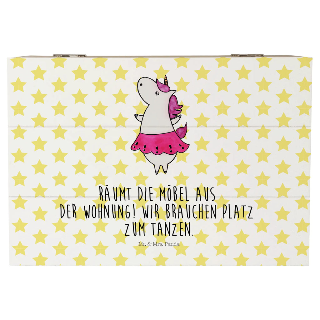 Skrzynia drewniana Jednorożec balerina Jednorożec, jednorożce, dekoracje jednorożca, jednorożec