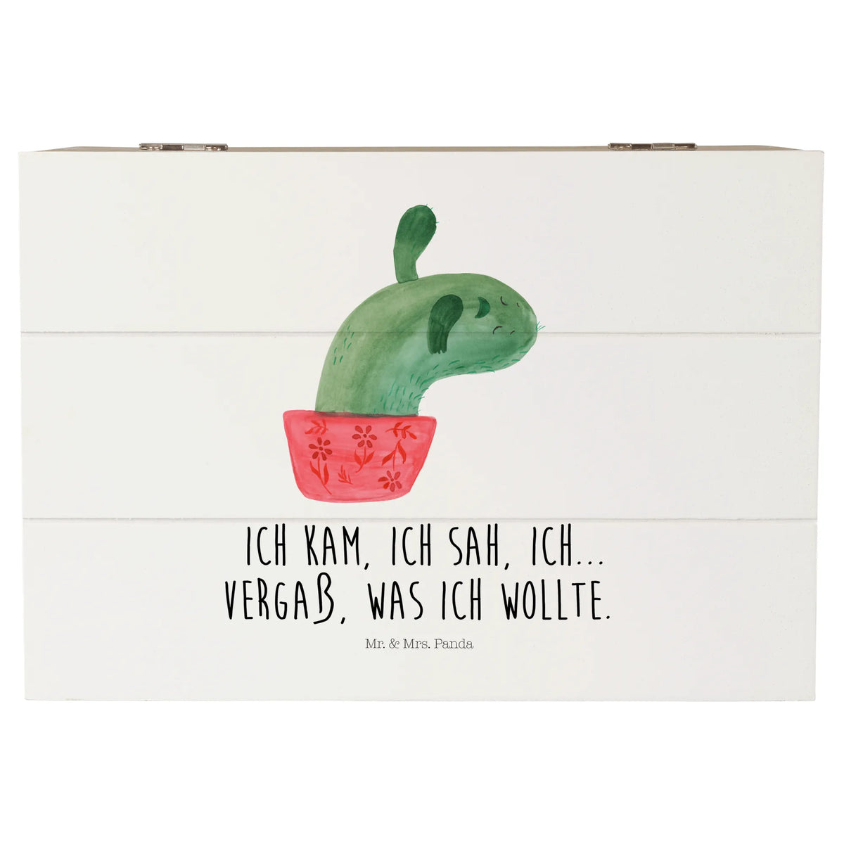 Holzkiste Kaktus Mama