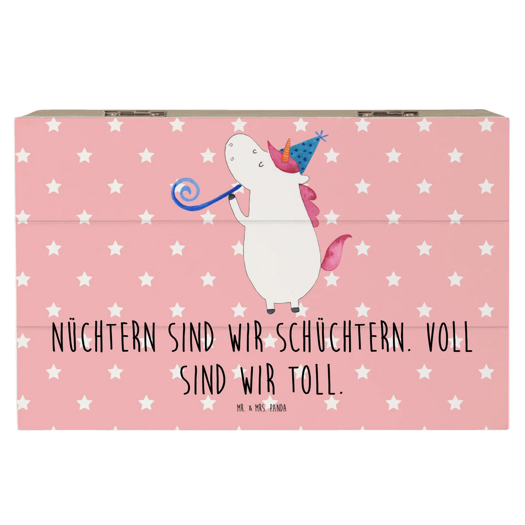 Wooden chest unicorn party memory box, storage box, treasure chest, box, casket, decorative box, Wooden box, XXL, chest, unicorn, unicorns, Glitter, Party, Alcohol, birthday, Club, Feast, Birthday, Birthday present, Disco, Unicorns, Celebration, Confetti