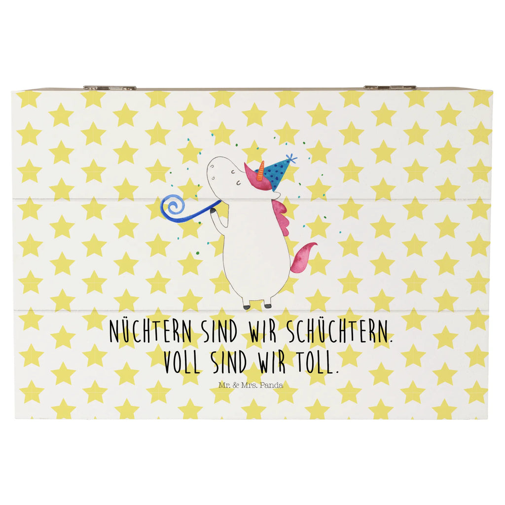 Wooden chest unicorn party memory box, storage box, treasure chest, box, casket, decorative box, Wooden box, XXL, chest, unicorn, unicorns, Glitter, Party, Alcohol, birthday, Club, Feast, Birthday, Birthday present, Disco, Unicorns, Celebration, Confetti