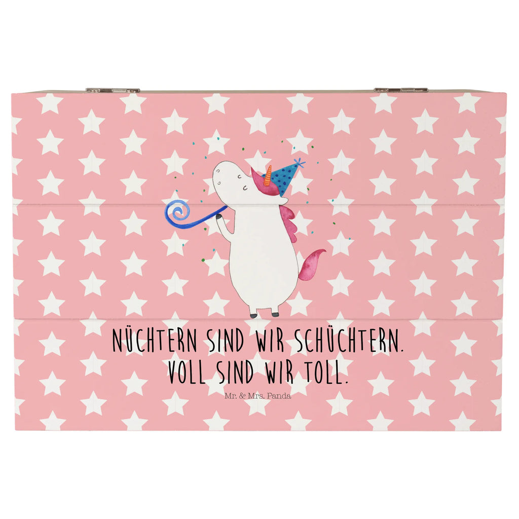 Wooden chest unicorn party memory box, storage box, treasure chest, box, casket, decorative box, Wooden box, XXL, chest, unicorn, unicorns, Glitter, Party, Alcohol, birthday, Club, Feast, Birthday, Birthday present, Disco, Unicorns, Celebration, Confetti