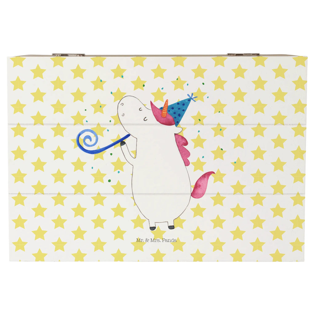 Wooden chest unicorn party memory box, storage box, treasure chest, box, casket, decorative box, Wooden box, XXL, chest, unicorn, unicorns, Glitter, Party, Alcohol, birthday, Club, Feast, Birthday, Birthday present, Disco, Unicorns, Celebration, Confetti