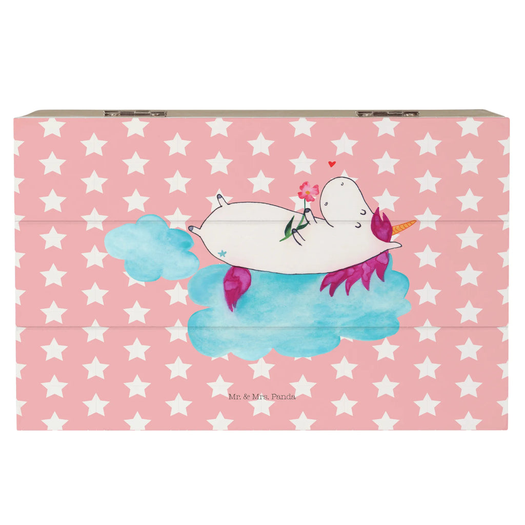 Holzkiste Einhorn verliebt auf Wolke Erinnerungskiste, Holzkiste, Kiste, Aufbewahrungsbox, Schatzkiste, Schatulle, Dekokiste, Geschenkdose, Erinnerungsbox, Truhe, Geschenkbox, XXL, Einhorn, Einhörner, Einhorn Deko, Unicorn, Liebesbeweis, Liebe, Wolke, Freundin, verliebt