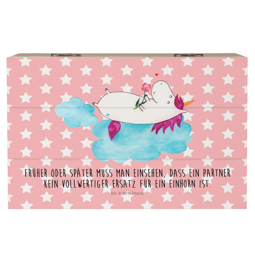 Holzkiste Einhorn verliebt auf Wolke Erinnerungskiste, Holzkiste, Kiste, Aufbewahrungsbox, Schatzkiste, Schatulle, Dekokiste, Geschenkdose, Erinnerungsbox, Truhe, Geschenkbox, XXL, Einhorn, Einhörner, Einhorn Deko, Unicorn, Liebesbeweis, Liebe, Wolke, Freundin, verliebt