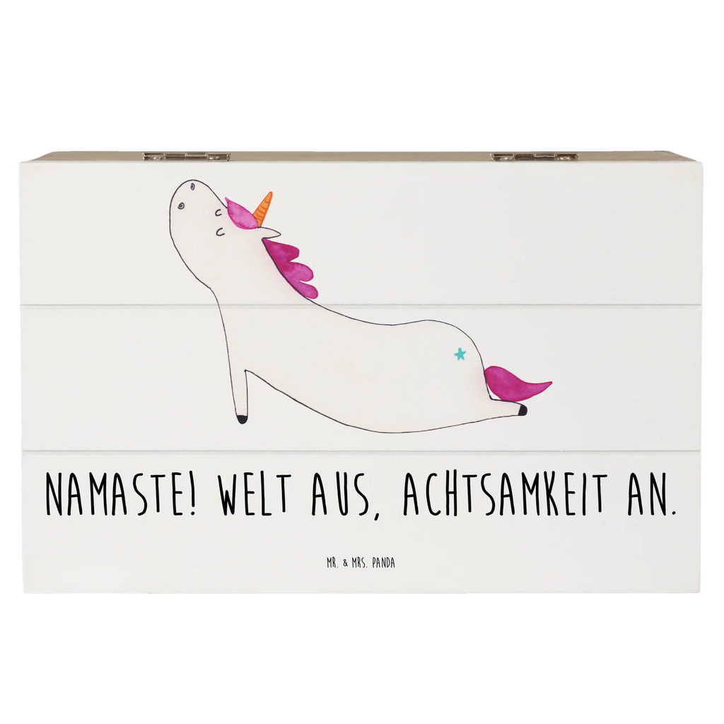 Skrzynia drewniana jednorożec joga Geschenkbox, Geschenkdose, Schatulle, XXL, Erinnerungskiste, Erinnerungsbox, Kiste, Truhe, Schatzkiste, Dekokiste, Aufbewahrungsbox, Holzkiste, Einhorn, Einhörner, Einhorn Deko, Unicorn, Achtsamkeit, Joga, süß, Namaste, Entspannung, Yogamatte, witzig, Yoga, Sport, lustig