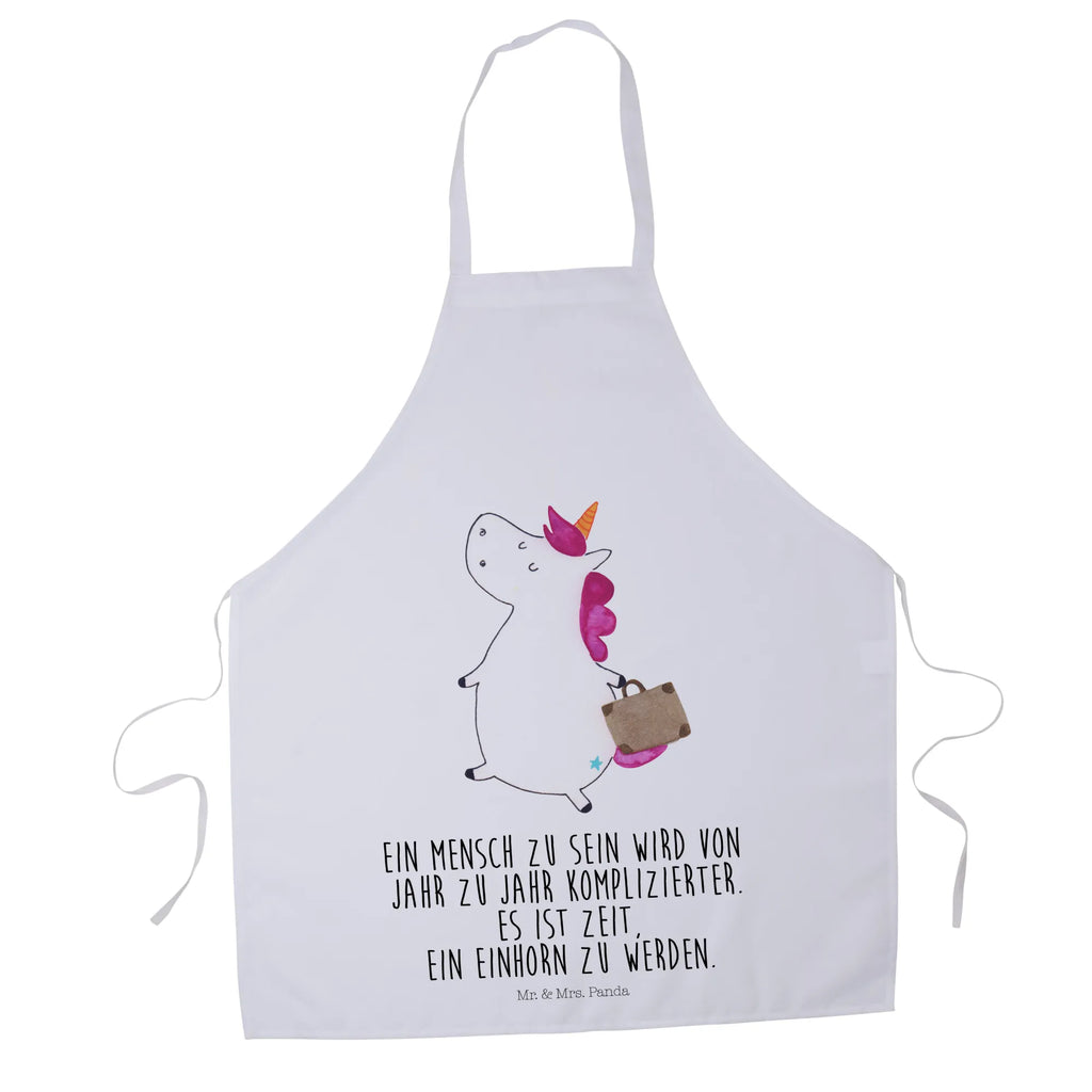 Apron unicorn Suitcase baking apron, apron, cooking apron, baking, kitchen apron, Cooking, grill apron, unicorn, unicorns, traveler gift, travel, Unicorn, luggage, traveling, suitcase, holiday present, adventure