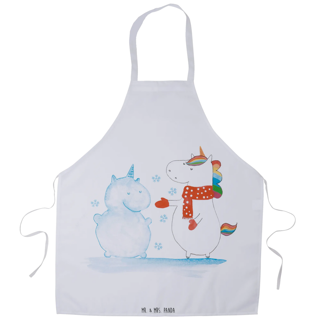 Apron unicorn snowman cooking apron, baking apron, kitchen apron, apron, baking, Cooking, grill apron, unicorn, unicorns, Snow, Unicorn, Christmas, winter gift, Christmas Motif, present, Cold, Winter, Gloves, Cap, Cake, Snowman, X-Mas