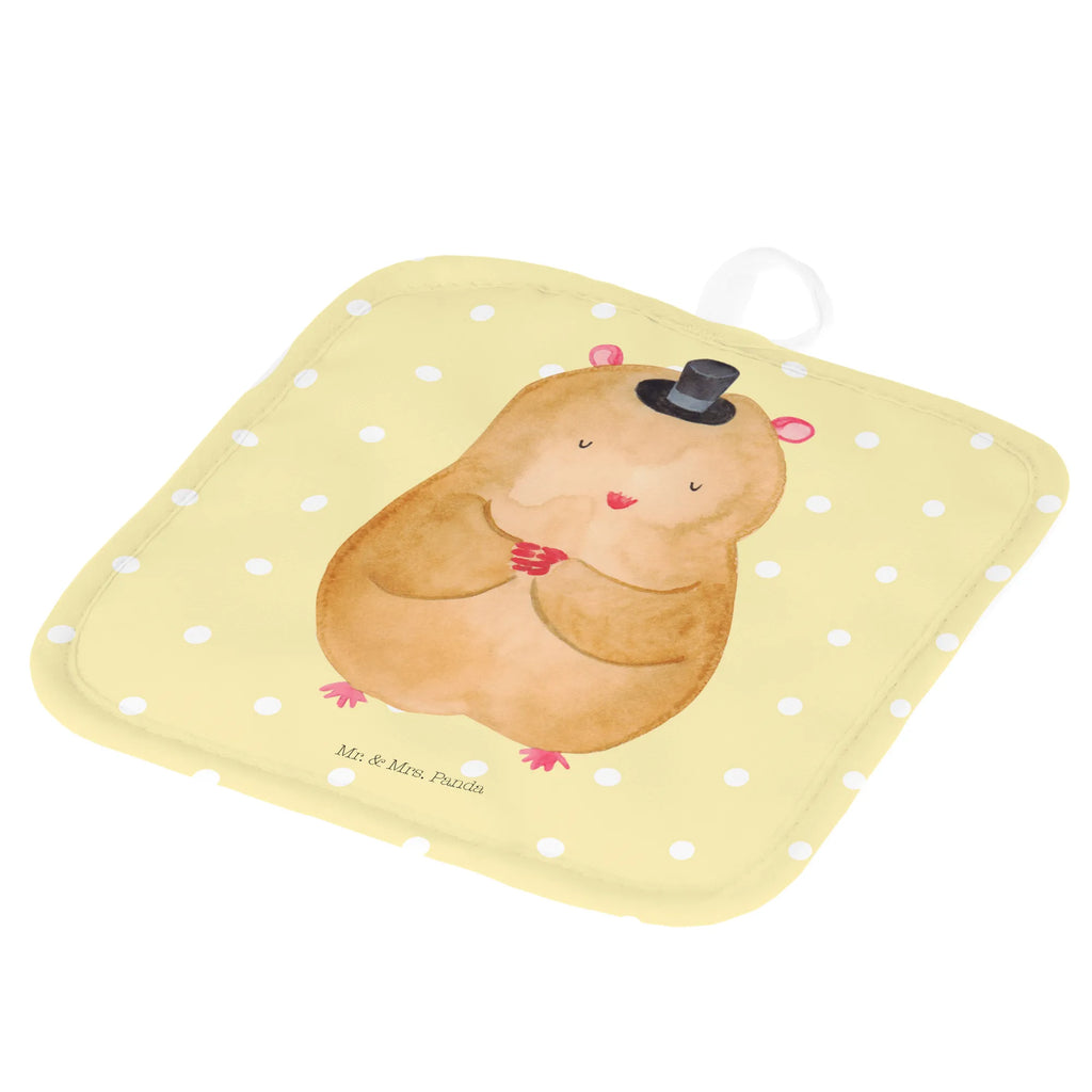 2er Set Topflappen  Hamster Hut Topfuntersetzer, Topflappenset, Topflappen 2er Set, Topflappen Set, Topfhandschuhe, Topflappen, topfhalter, 2er Set Topflappen, Lustige Sprüche, Tiere, Tiermotive, Gute Laune, Magier, Zylinder, Hut, Zwerghamster, Zauberer, Hamster