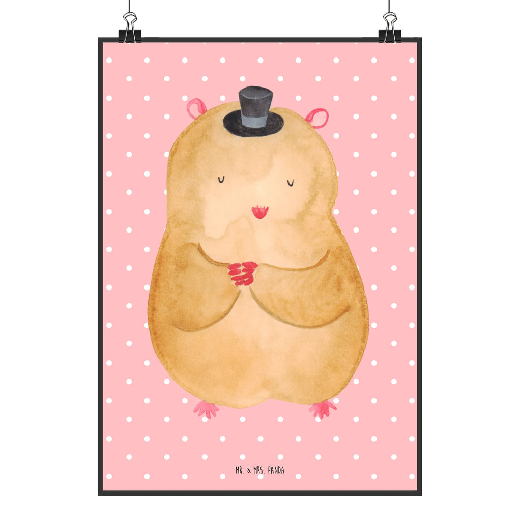 Poster hamster cap Plakat, Bild für Wand, grafikposter, Mr. & Mrs. Panda Poster, Wanddeko Bild, kunst für die wand, Posterdruck, Poster, Wandposter, Wandbild, wanddeko, Deko Bild, kunstdruck poster, Kunstdruck, Designposter, kunstposter, drucke, wandkunst, Wandschmuck, Bild, wanddruck, Wanddekoration, Gute Laune, Tiermotive, Tiere, Lustige Sprüche, Hut, Magier, Zauberer, Zylinder, Hamster, Zwerghamster