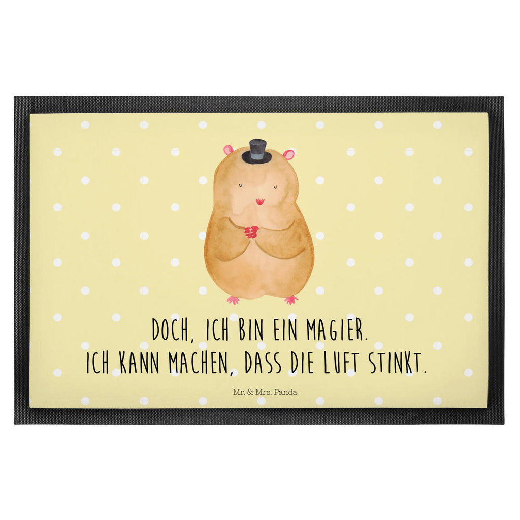 Doormat hamster cap Fussmatte, Schmutzfänger, Schmutzfangmatte, Schmutzfangteppich, Haustürmatte, flurmatte, sauberlaufmatten, Fußabtreter, matte haustür, schmutzfangmatten, Fußmatten, Fußabstreifer, abstreifer, Abtretmatte, Eingangsteppich, Abtreter, Türmatte, Eingangsmatte, Schmutzmatte, Schuhabstreifer, Sauberlaufmatte, außenmatte, Türvorleger, türmatten, hausmatte, fußmatte, Tiermotive, Tiere, Lustige Sprüche, Gute Laune, Hut, Hamster, Zylinder, Zwerghamster, Magier, Zauberer