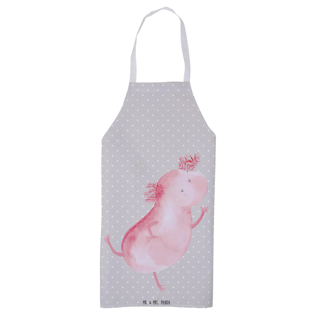 Apron axolotl Dance kitchen apron, baking apron, grill apron, baking, cooking apron, Cooking, apron, Axolotl, Axelotl, marine animals, Mexican walking fish, salamander, crazy, girlfriend, roof damage, best friend, amphibians, stars, axolot, tailfish