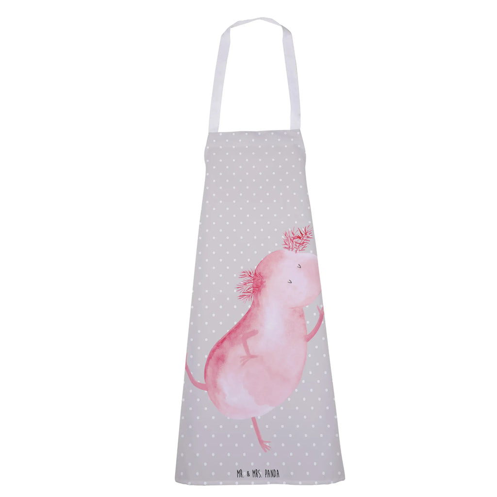 Apron axolotl Dance kitchen apron, baking apron, grill apron, baking, cooking apron, Cooking, apron, Axolotl, Axelotl, marine animals, Mexican walking fish, salamander, crazy, girlfriend, roof damage, best friend, amphibians, stars, axolot, tailfish