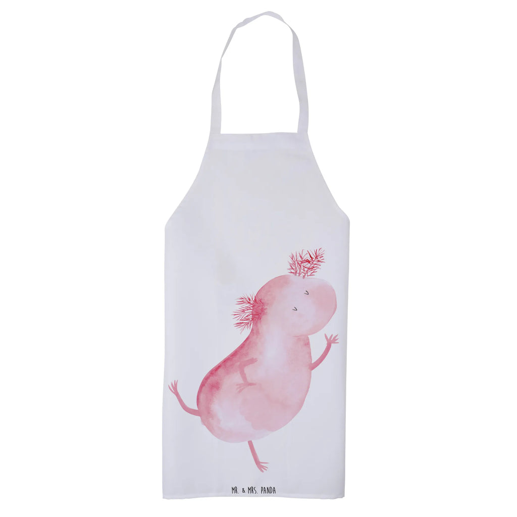 Apron axolotl Dance kitchen apron, baking apron, grill apron, baking, cooking apron, Cooking, apron, Axolotl, Axelotl, marine animals, Mexican walking fish, salamander, crazy, girlfriend, roof damage, best friend, amphibians, stars, axolot, tailfish