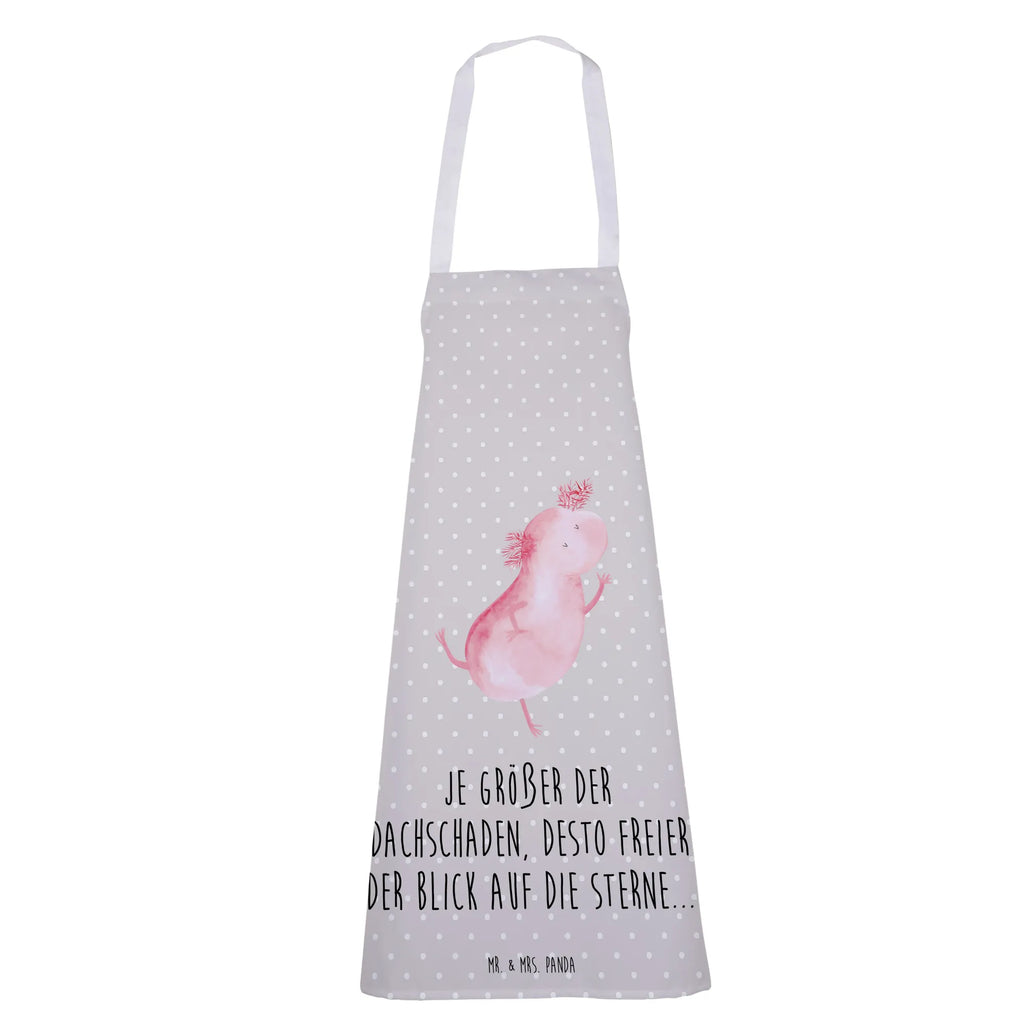 Apron axolotl Dance kitchen apron, baking apron, grill apron, baking, cooking apron, Cooking, apron, Axolotl, Axelotl, marine animals, Mexican walking fish, salamander, crazy, girlfriend, roof damage, best friend, amphibians, stars, axolot, tailfish