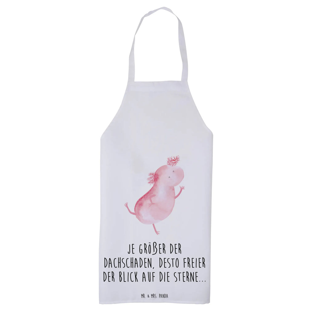 Apron axolotl Dance kitchen apron, baking apron, grill apron, baking, cooking apron, Cooking, apron, Axolotl, Axelotl, marine animals, Mexican walking fish, salamander, crazy, girlfriend, roof damage, best friend, amphibians, stars, axolot, tailfish