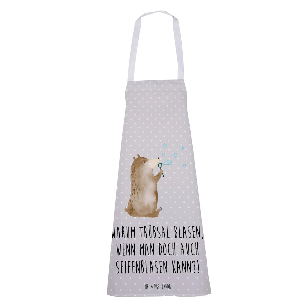 Apron bear soap bubbles kitchen apron, apron, baking, grill apron, baking apron, cooking apron, Cooking, bear, teddy, teddy bear, cuddly toy, Soap Bubbles Bear Funny Being Happy Sad Happy