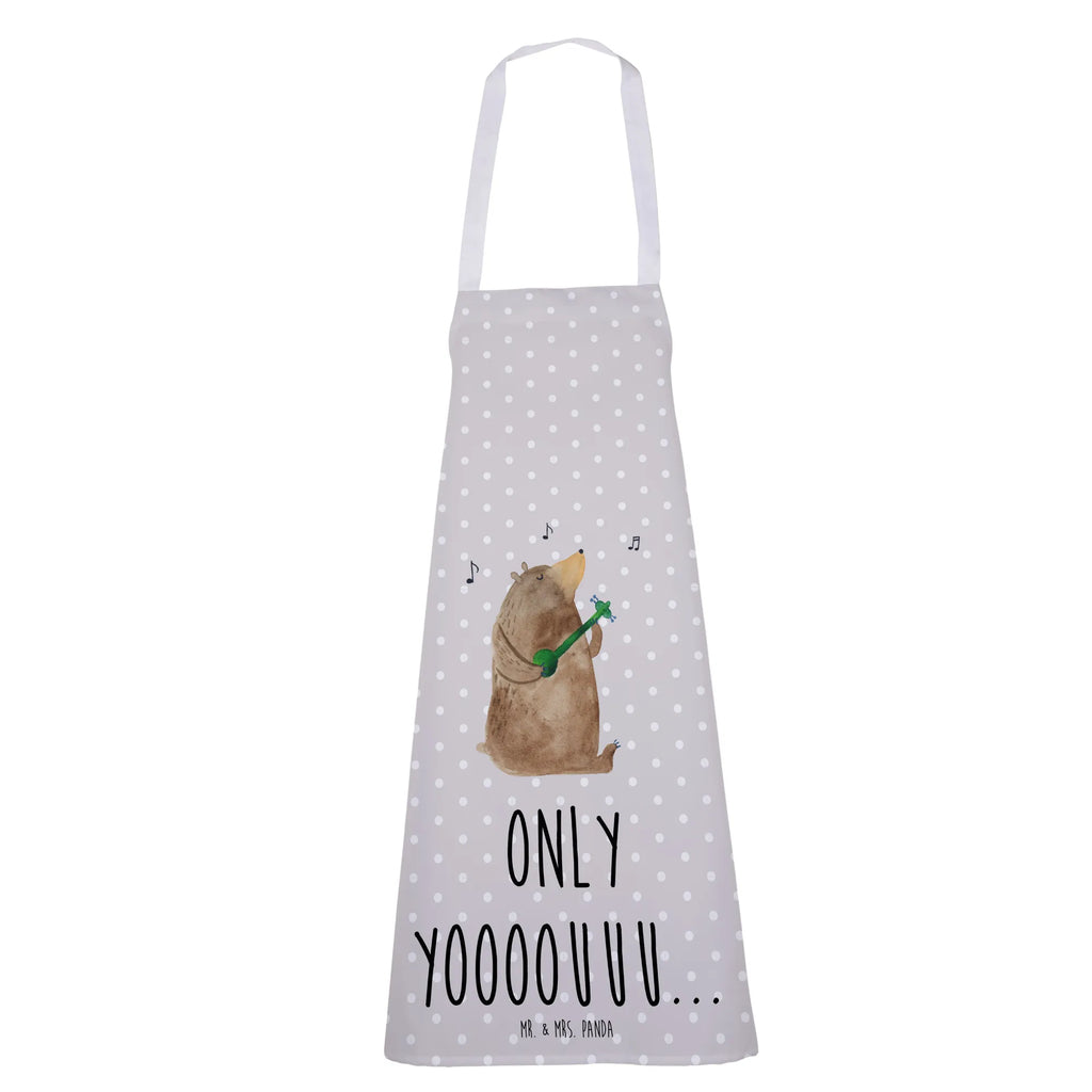 Apron bear guitar baking, grill apron, cooking apron, apron, kitchen apron, Cooking, baking apron, bear, teddy, teddy bear, cuddly toy