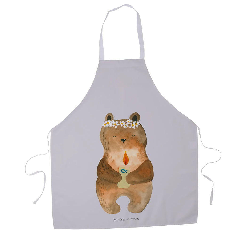 Apron bear communion baking apron, baking, apron, grill apron, cooking apron, kitchen apron, Cooking, bear, teddy, teddy bear, cuddly toy, God's blessing, catholic, baptismal candle, communion