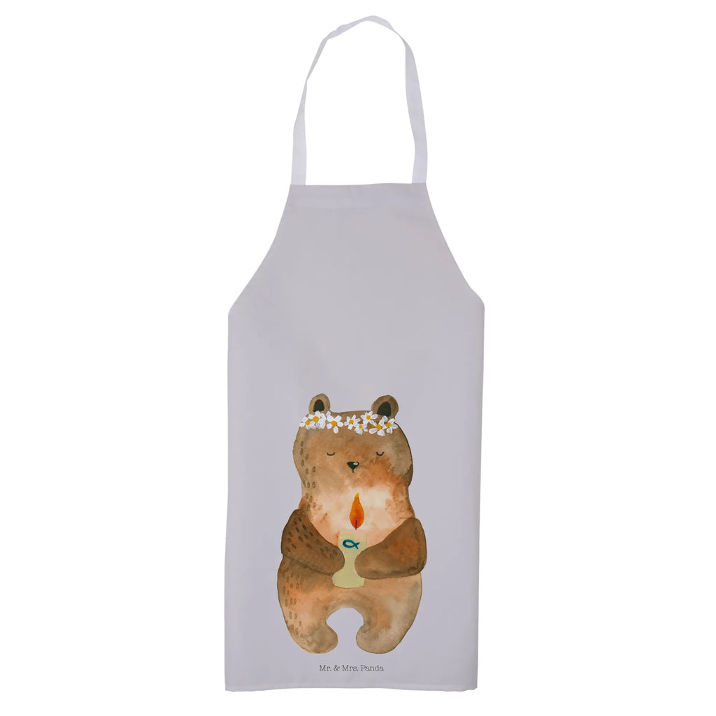 Apron bear communion baking apron, baking, apron, grill apron, cooking apron, kitchen apron, Cooking, bear, teddy, teddy bear, cuddly toy, God's blessing, catholic, baptismal candle, communion