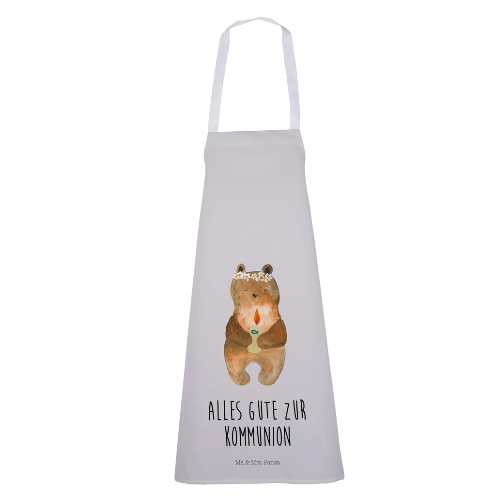 Apron bear communion baking apron, baking, apron, grill apron, cooking apron, kitchen apron, Cooking, bear, teddy, teddy bear, cuddly toy, God's blessing, catholic, baptismal candle, communion