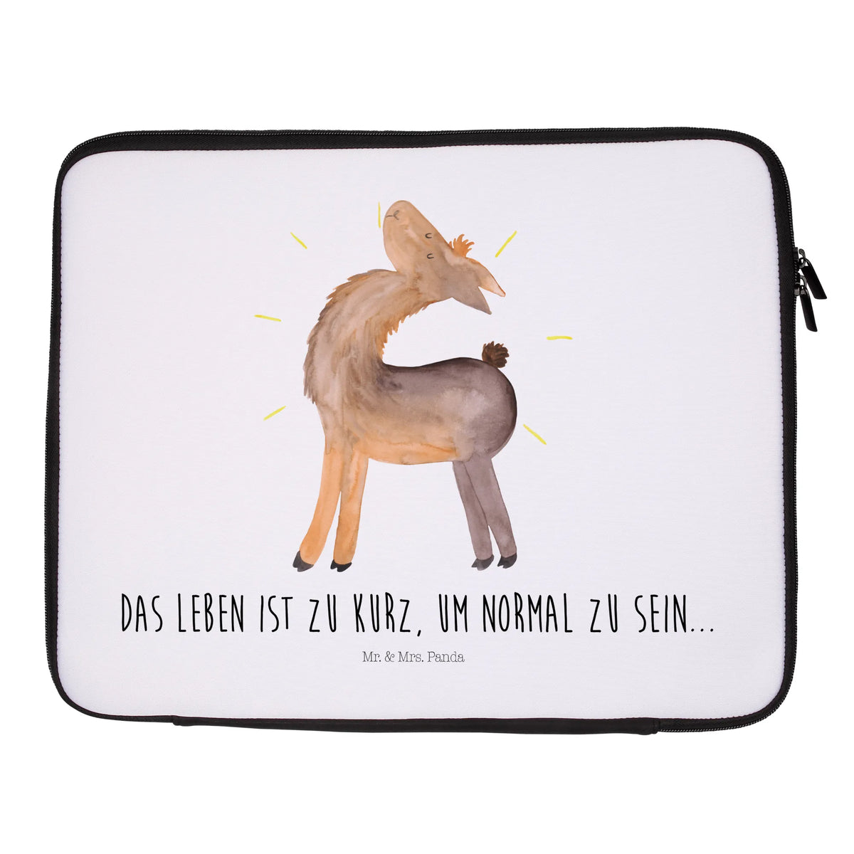 Notebook Tasche Lama Stolz Notebook Tasche, Laptop, Computertasche, Tasche, Notebook-Tasche, Notebook-Reisehülle, Notebook Schutz, Lama, Alpaka, Lamas, Außenseiter, Anders, Neustart, stolz, Hippie, Freundin, Freundinnen, beste Freundin, Kumpel, Familie, Family