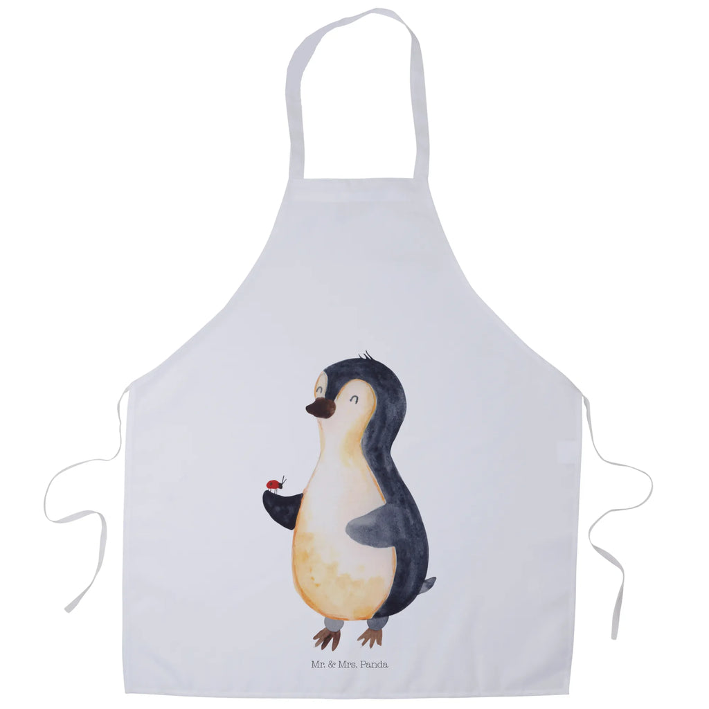 Apron Penguin ladybug Cooking, kitchen apron, baking, apron, grill apron, baking apron, cooking apron, Penguin, North Pole, Winter, Penguins, joy of life, happiness, joy, love, penguins, wonder, ladybird