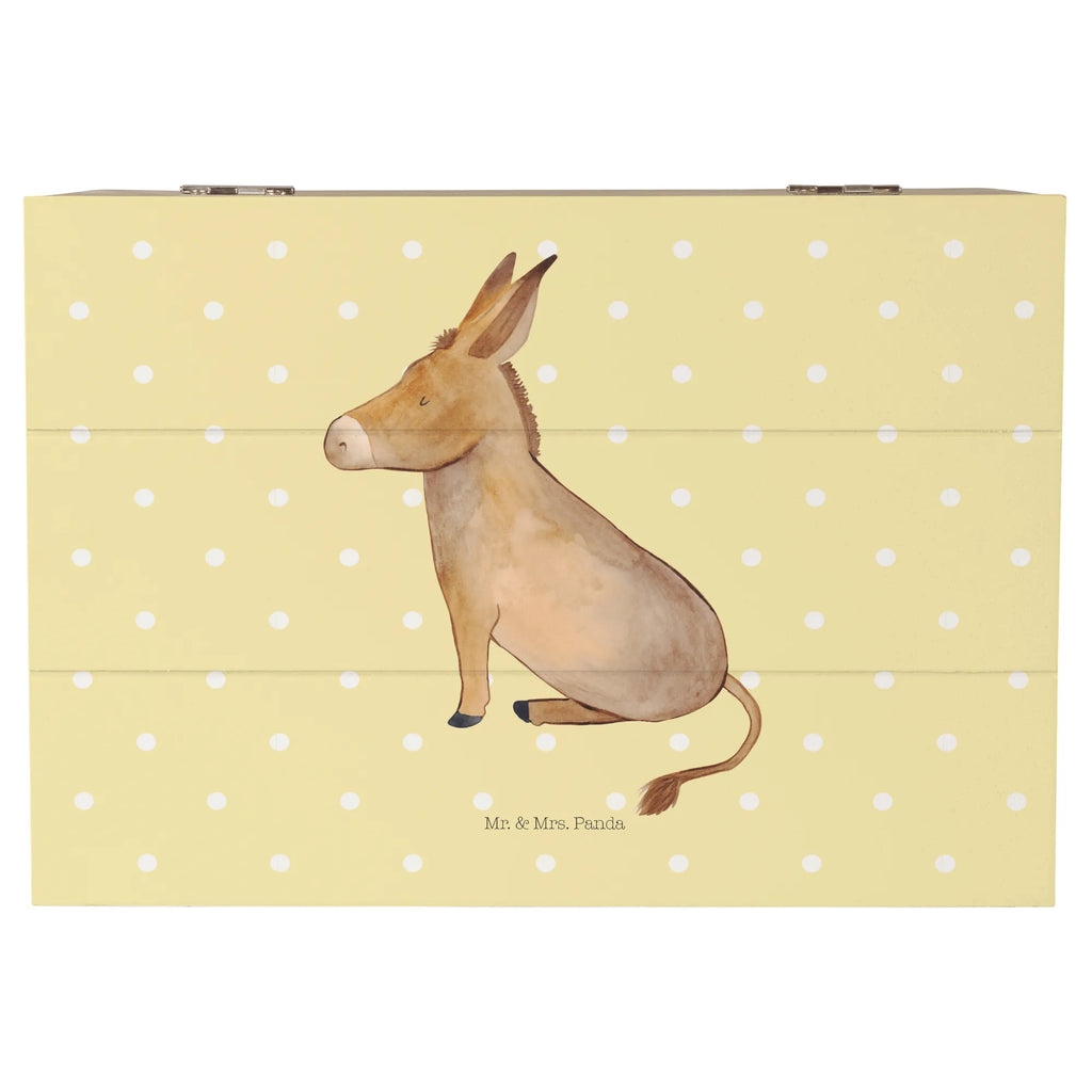 Wooden chest Donkey Erinnerungsbox, XXL, Holzkiste, Erinnerungskiste, Schatzkiste, Aufbewahrungsbox, Geschenkdose, Kiste, Dekokiste, Schatulle, Truhe, Geschenkbox, Tiermotive, Gute Laune, lustige Sprüche, Tiere, tapferkeit, Esel, Mut, zuversicht, Lebensziel, Lebensglück, Weisheit, erfolg, Ziel, Lebensmut, positive gedanken