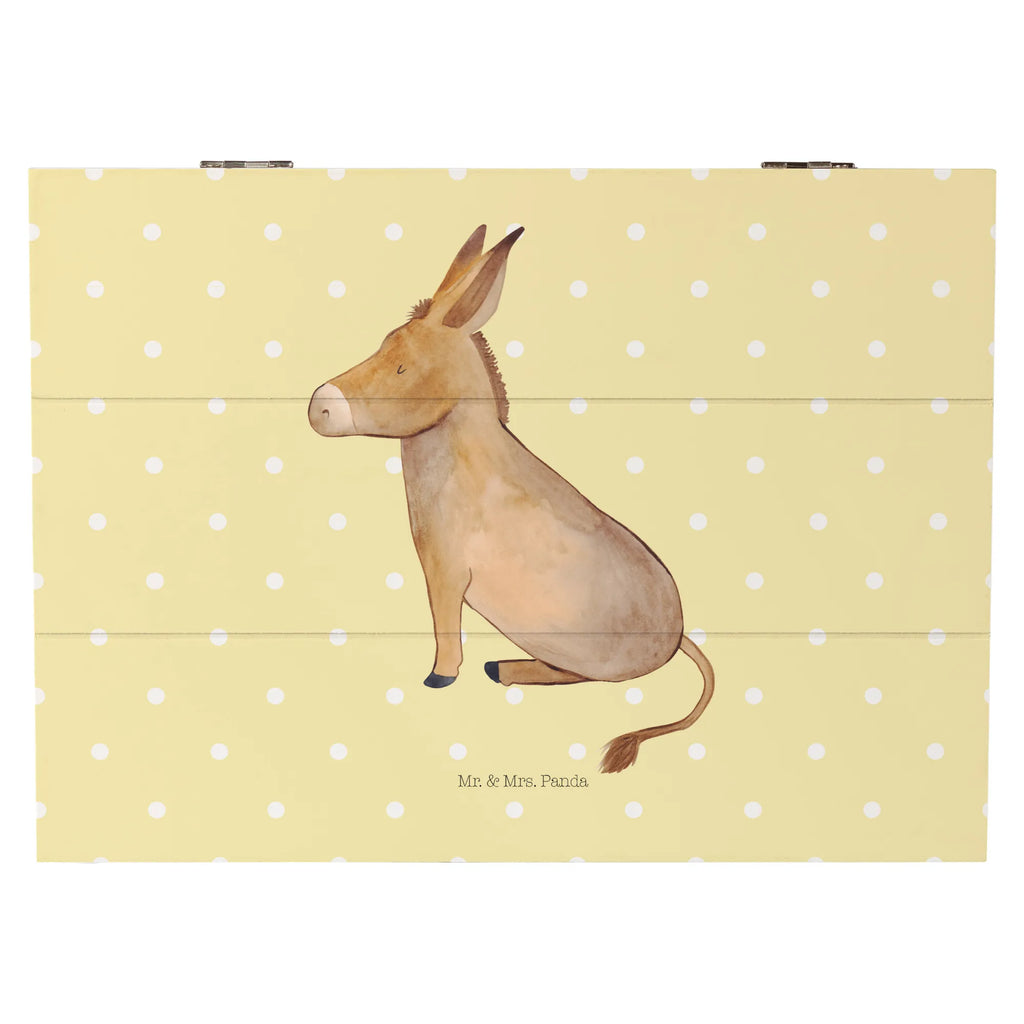 Wooden chest Donkey Erinnerungsbox, XXL, Holzkiste, Erinnerungskiste, Schatzkiste, Aufbewahrungsbox, Geschenkdose, Kiste, Dekokiste, Schatulle, Truhe, Geschenkbox, Tiermotive, Gute Laune, lustige Sprüche, Tiere, tapferkeit, Esel, Mut, zuversicht, Lebensziel, Lebensglück, Weisheit, erfolg, Ziel, Lebensmut, positive gedanken