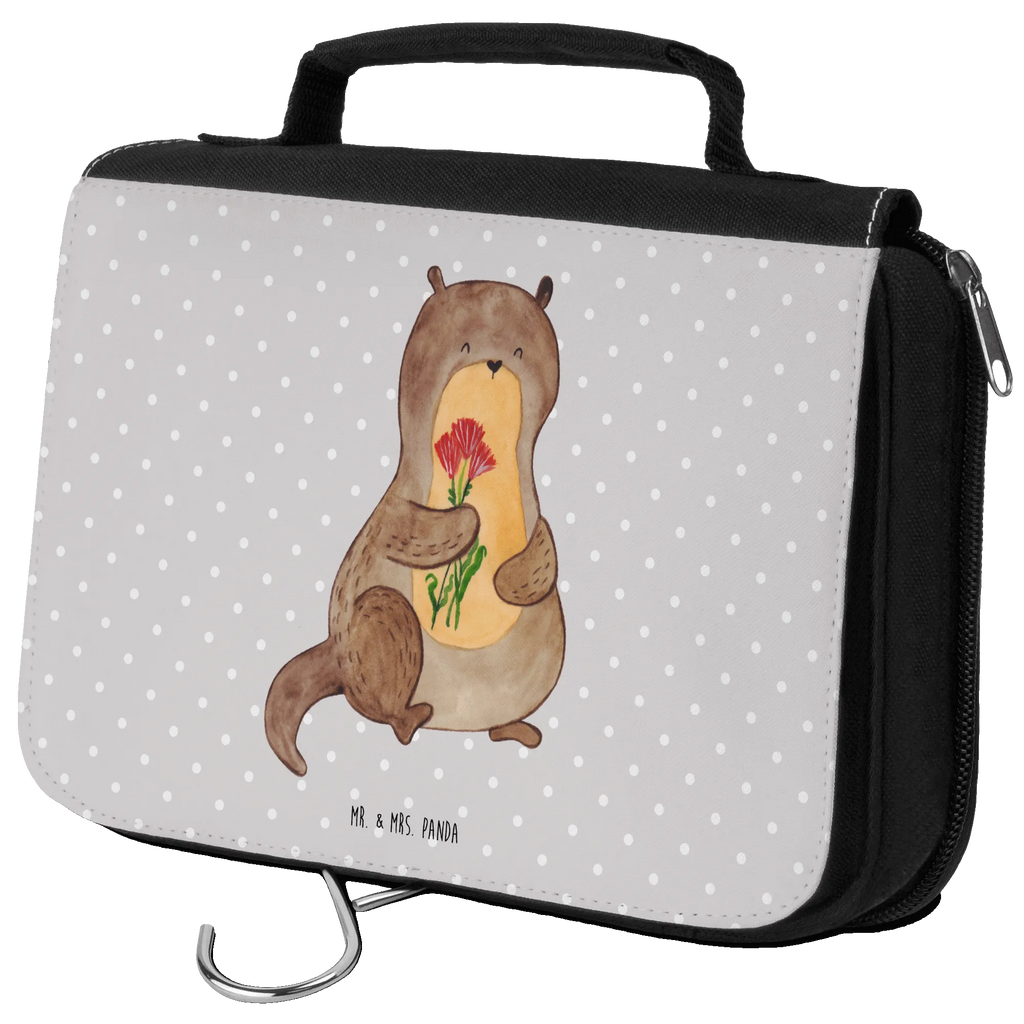 Kosmetyczka wydra bukiet kwiatów Kuna, wydra, morska wydra