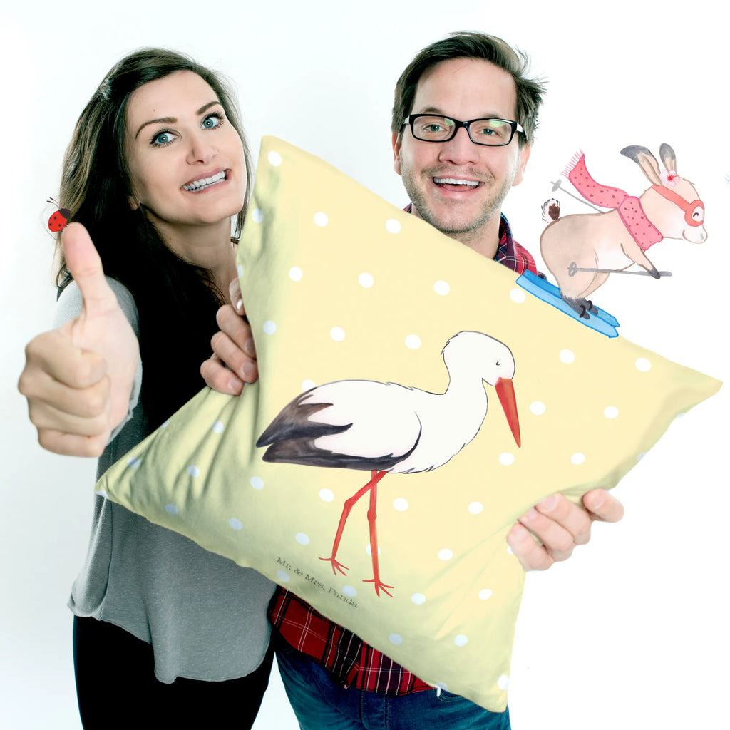 Cushion Stork Sofakissen, Motivkissen, Dekokissen 40x40, Kissenhülle, Dekokissen Sofa, Kopfkissen 40x40, Zierkissen, sofakissen, sitzkissen, Dekokissen, Kissenhülle 40x40, Kissen, Kissen 40x40, Kopfkissen, Kissenbezug 40x40, Sofakissen 40x40, Kissenbezüge, Couchkissen, Kissen 40x40 Waschbar, Tiermotive, Gute Laune, lustige Sprüche, Tiere, Babybauch, Storch, Baby, Störche, Geburt, Schwangerschaft, Mütter, Schwanger, Mutter, Mutter werden
